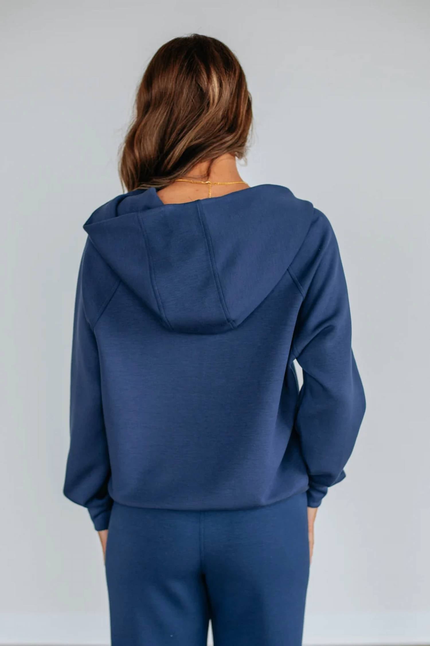 Rae Mode - Hear Me Now Long Sleeve Quarter Zip Hoodie Sweatshirt