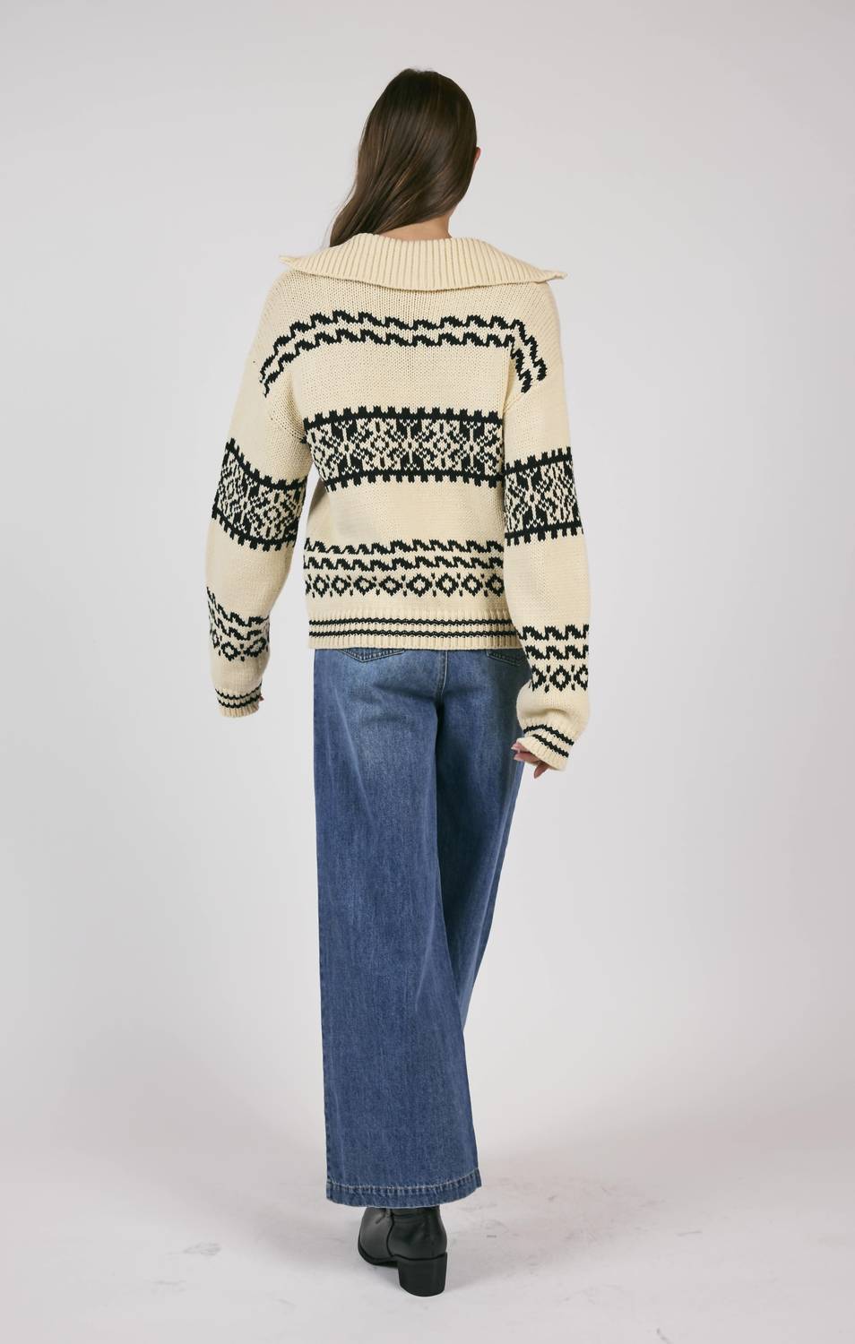 Sage The Label - Great Outdoors Half Zip Sweater