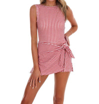 Kimberly C - Simply Sweet Gingham Wrap Dress