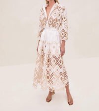 Alexis - Portello Midi Dress