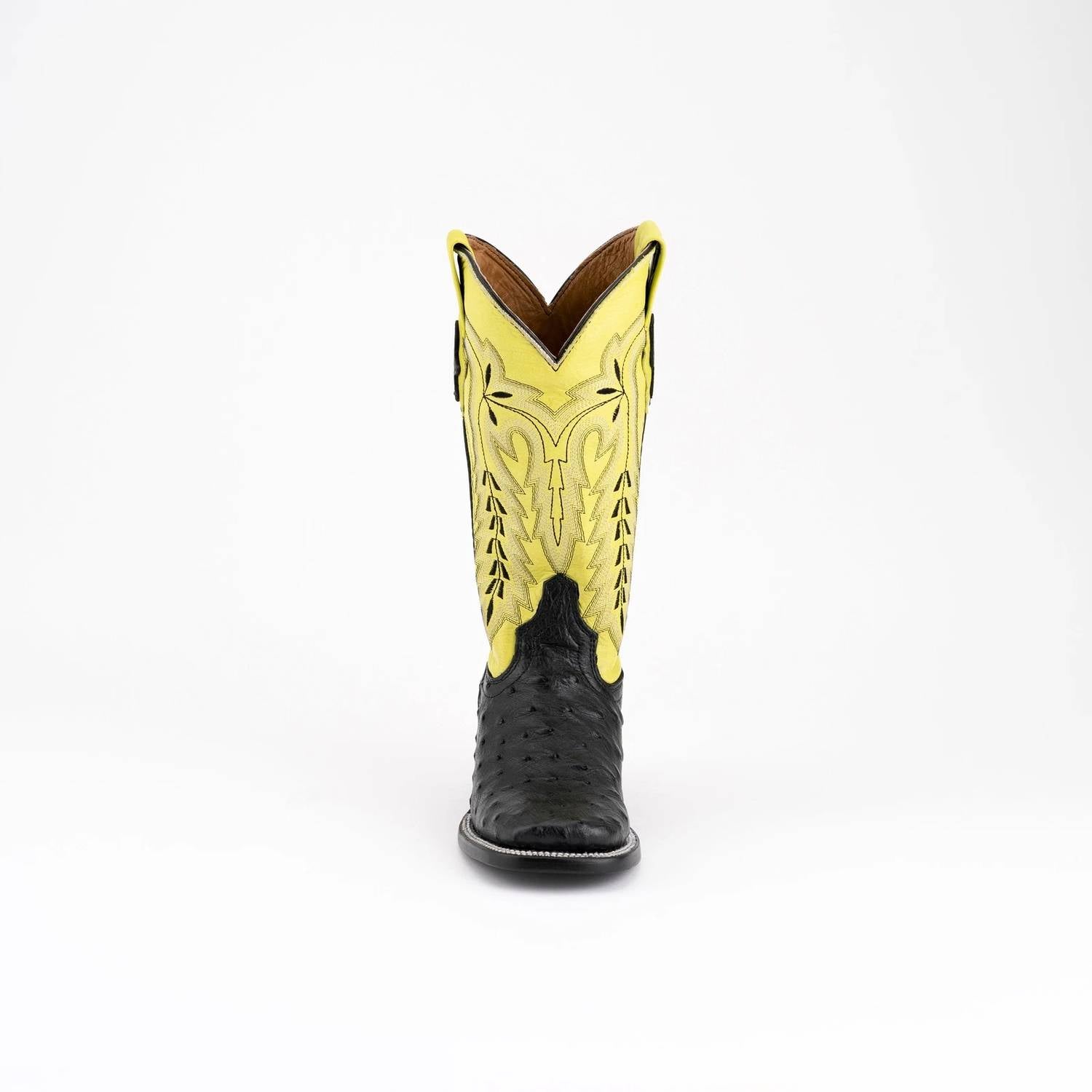 Ferrini - Women's Full Quill Ostrich Square Toe Boots