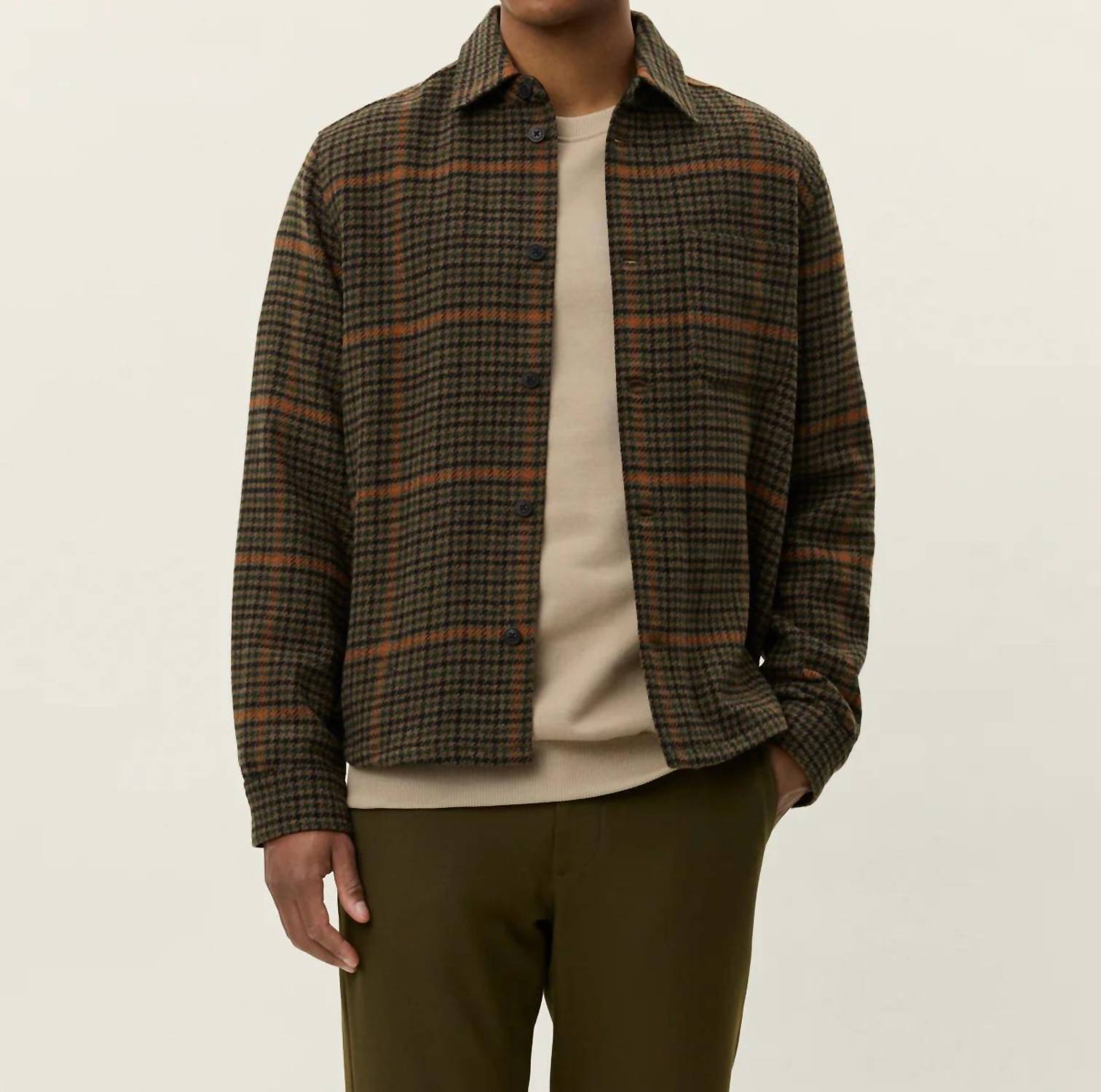 Les Deux - Kody Houndstooth Overshirt