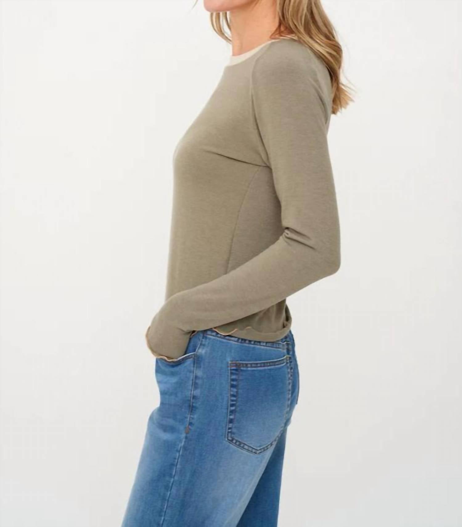 Six/Fifty - Lea Long Sleeve Layered Tee