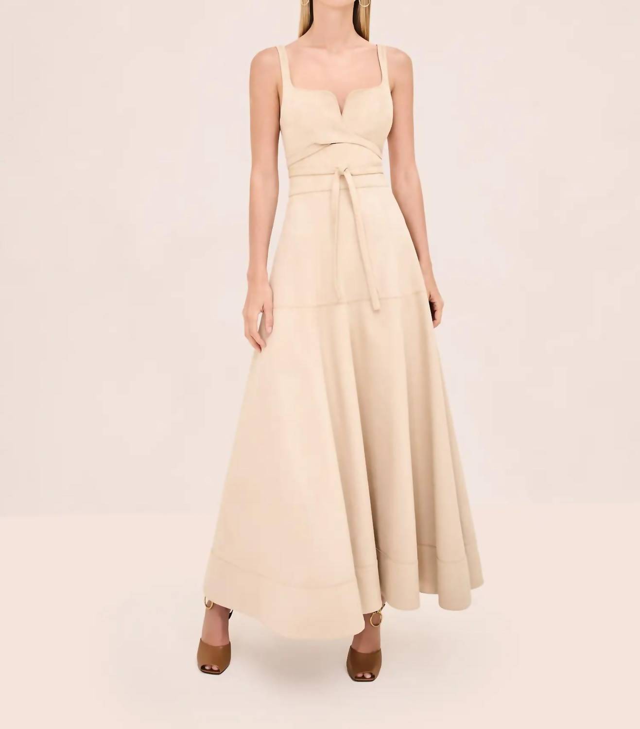 ALEXIS Kendra Maxi Dress in dune - women's dress