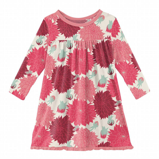 Kickee - Kid's Classic Print Swing Dress