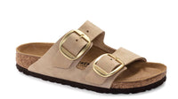 Birkenstock - Unisex Arizona Big Buckle Nubuck Leather Sandals - Narrow
