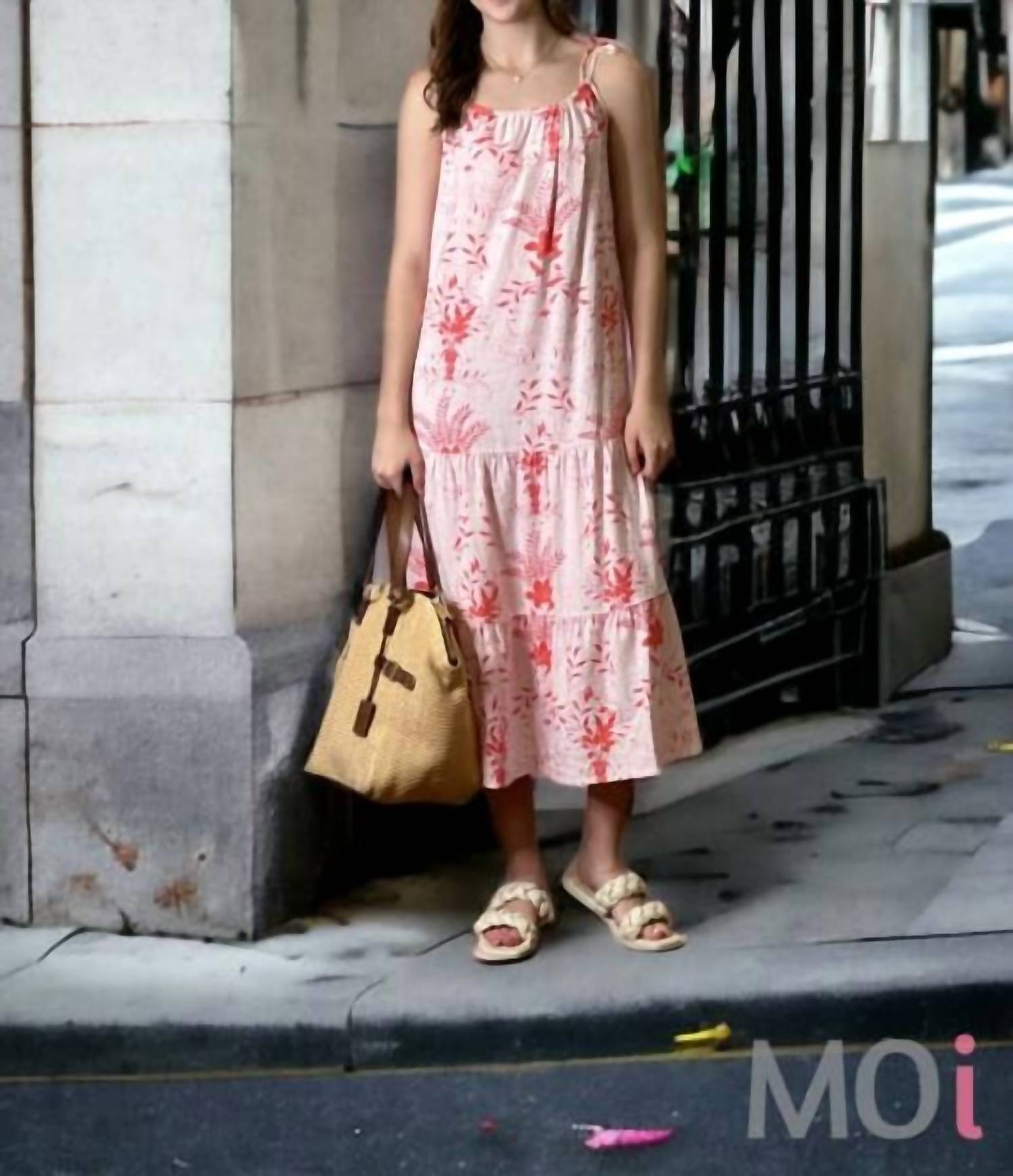 Ruby Shoulder Tie Dress