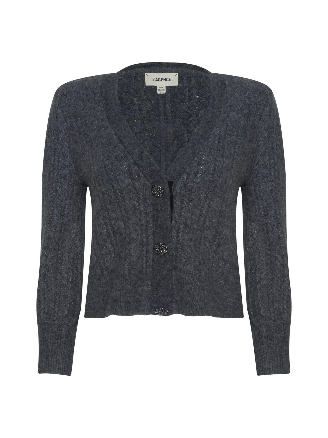 L'Agence - Talulla Jeweled Button Cardigan