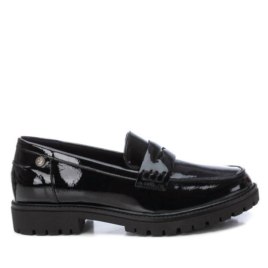 Xti - Women's Casual Patent Leather Moccasin Shoes