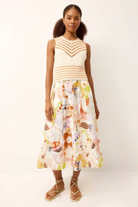 Marie Oliver - Sasha Travertine Skirt