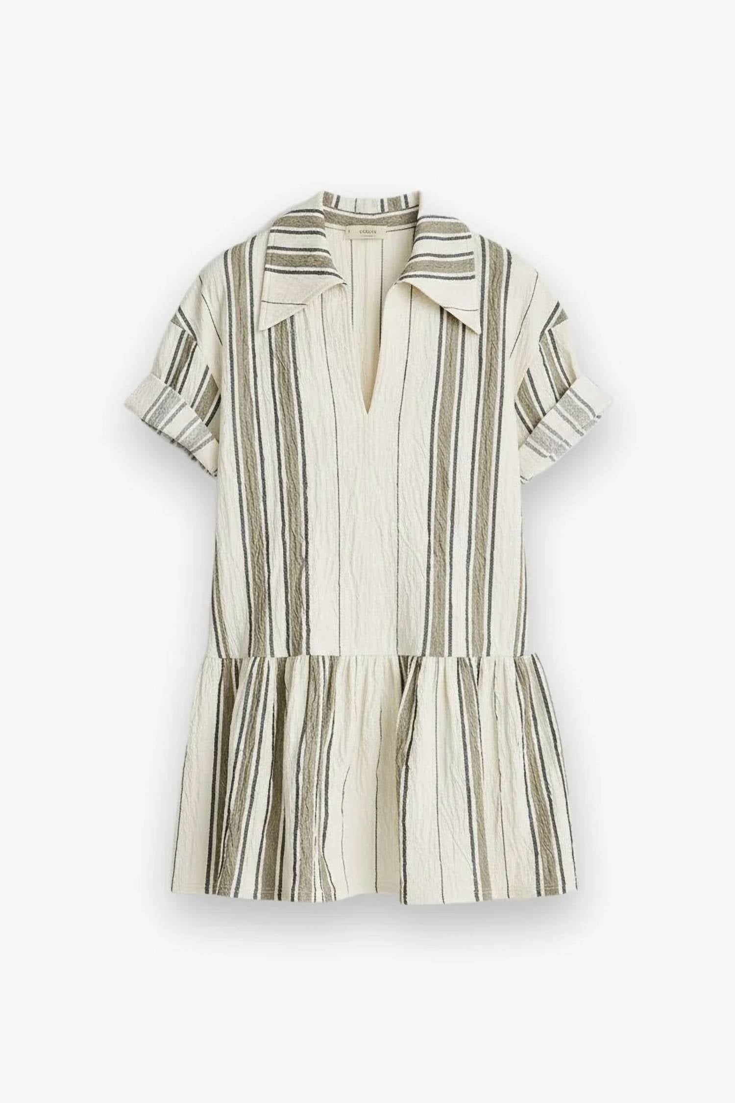Apiece Apart - Stripe Rowen Mini Dress