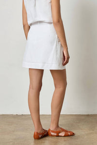 Lilla P - Eyelet Pocket Wrap Skirt