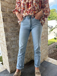 Just Black Denim - Clean Straight Leg Jeans