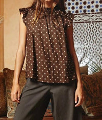 Bucketlist - Cecilia Ruffle Blouse Top