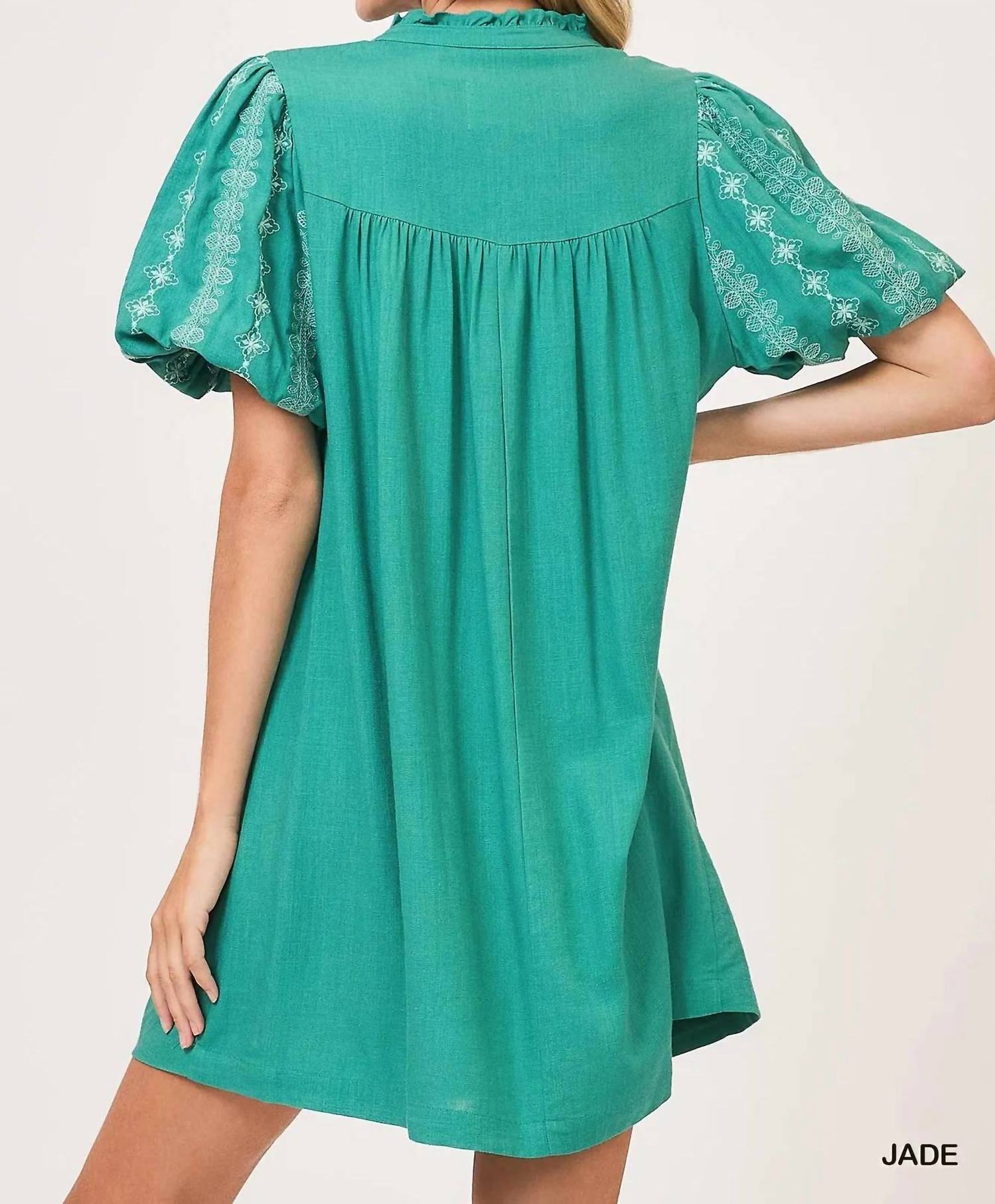 Umgee - Embroidered Dress