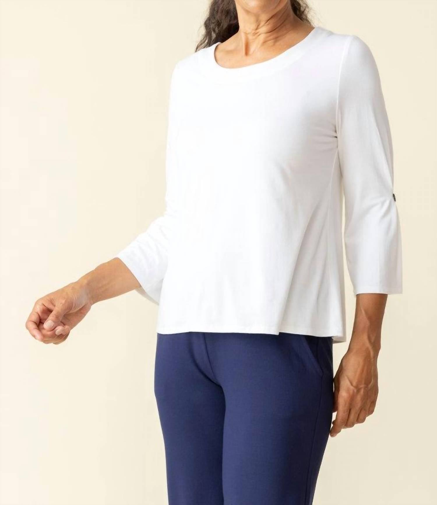 Habitat - Core Travel Pleated Sleeve Top