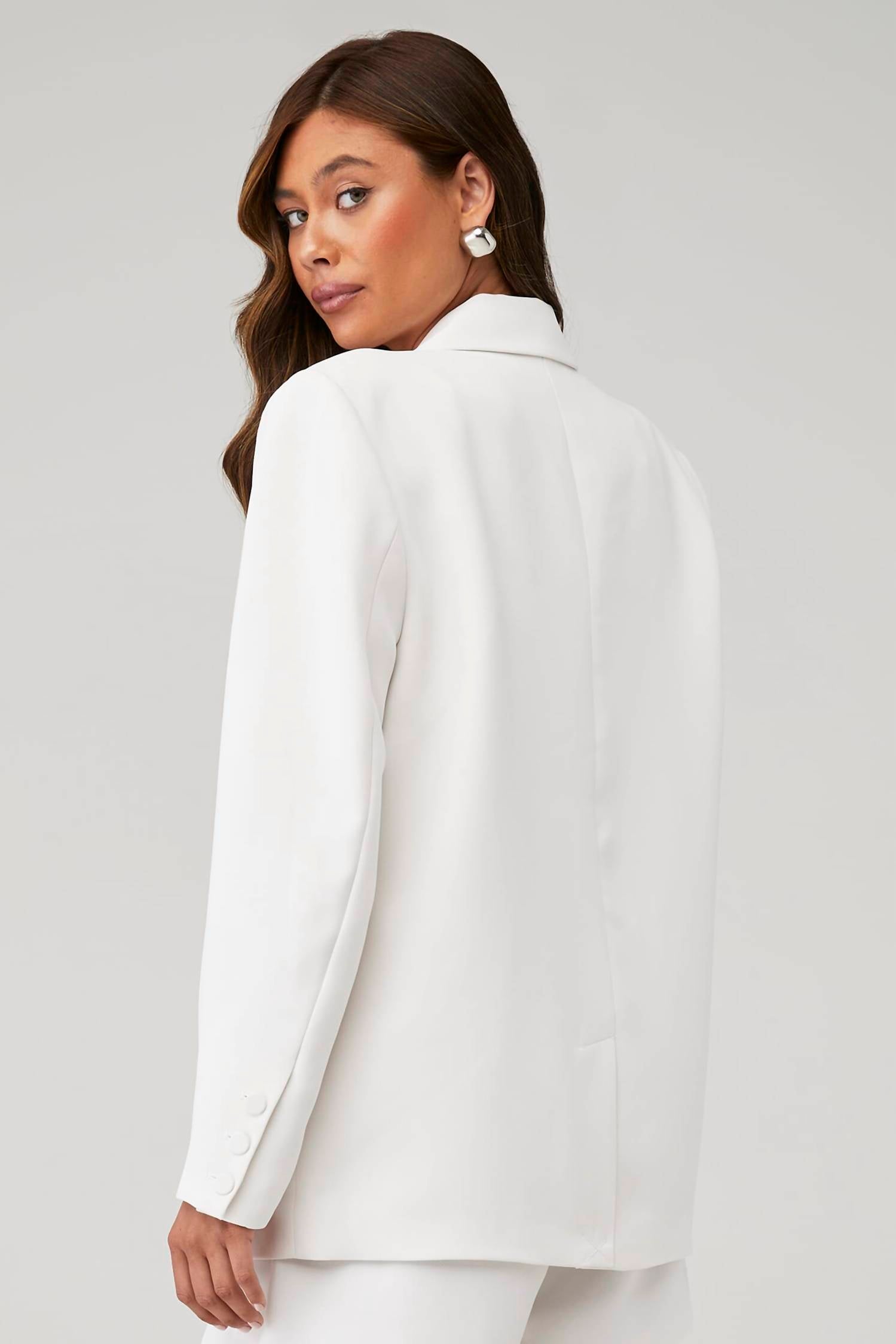 Good American - Luxe Suiting Boyfriend Blazer