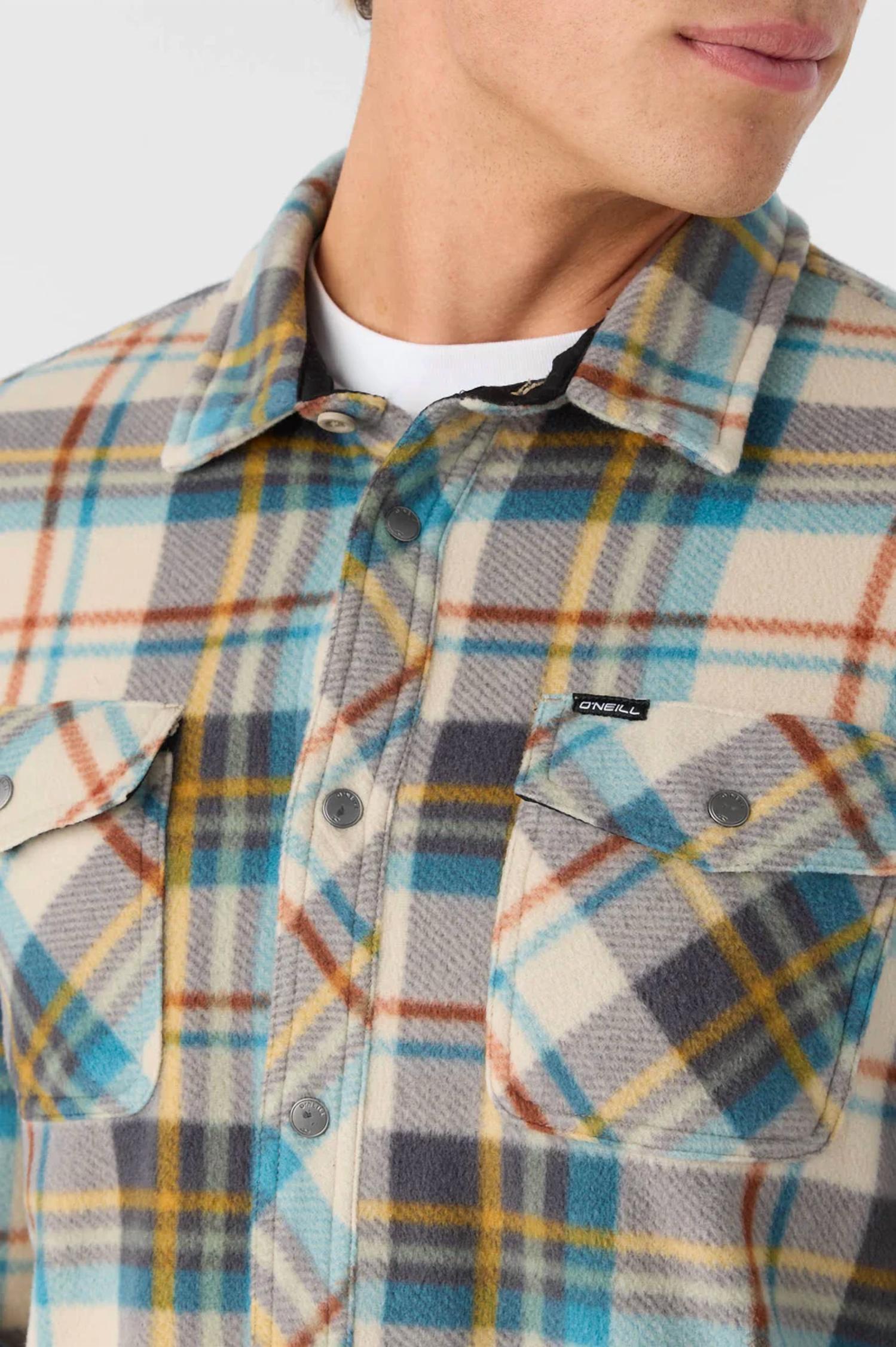 O'Neill - Glacier Plaid Fleece Overshirt