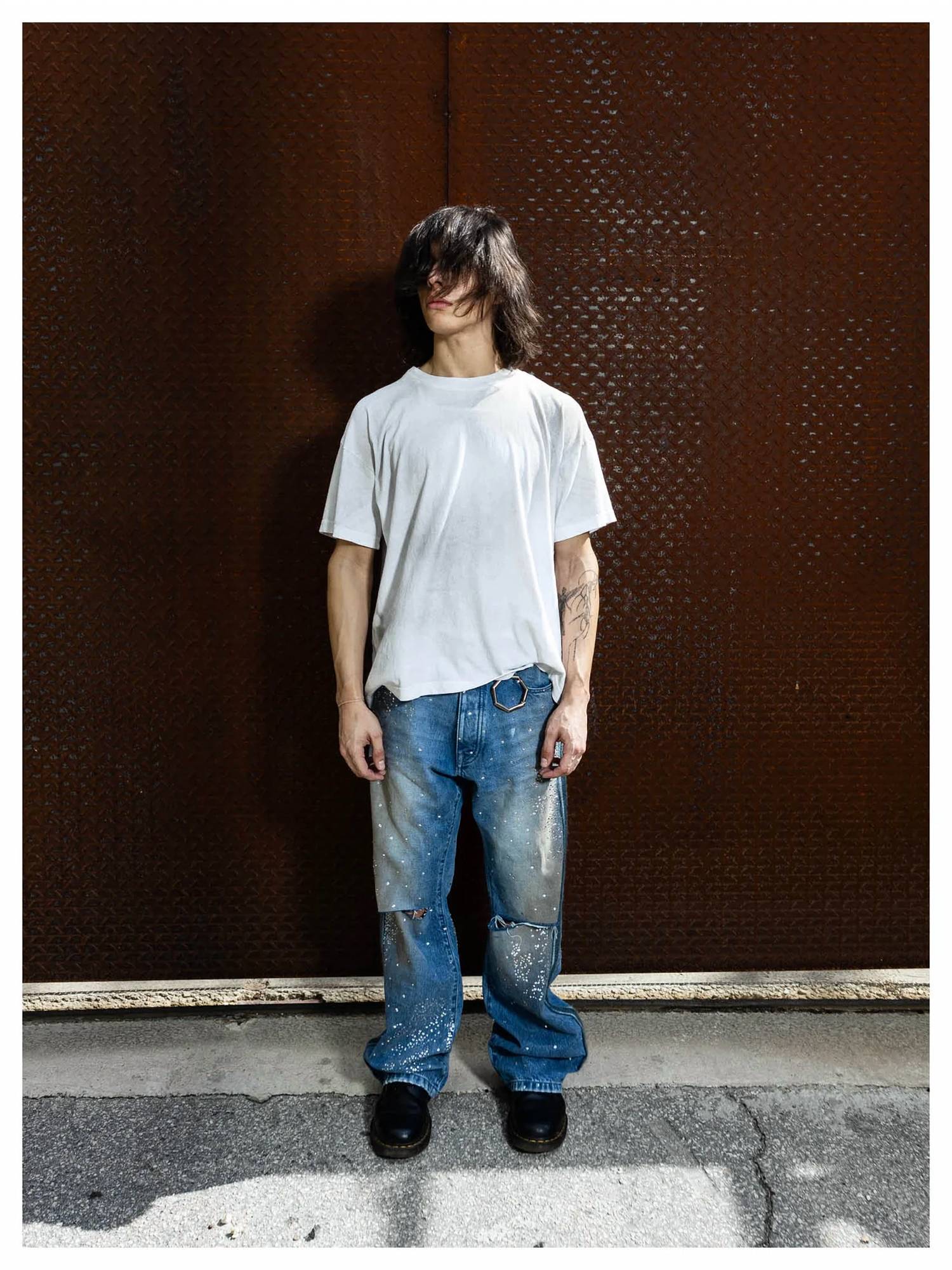 Alchemist - Crystal And Mohair Studio Jeans
