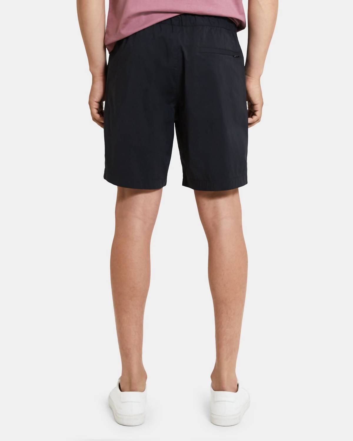 Theory Drawstring Short in black - men's shorts - alternate view
