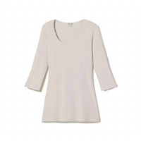 Pj Harlow - Women's Norah Rib Knit 3/4 Sleeve Tee