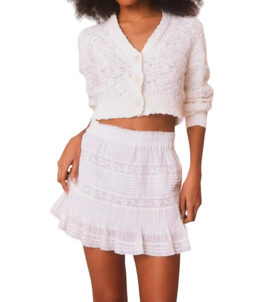 Loveshackfancy - Moulin Mini Skirt