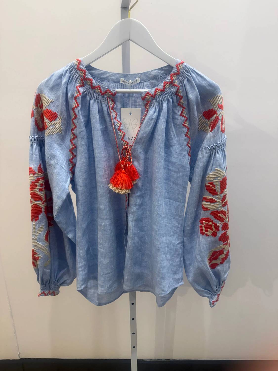 Annabo - Women's Pixel Rose Blouse