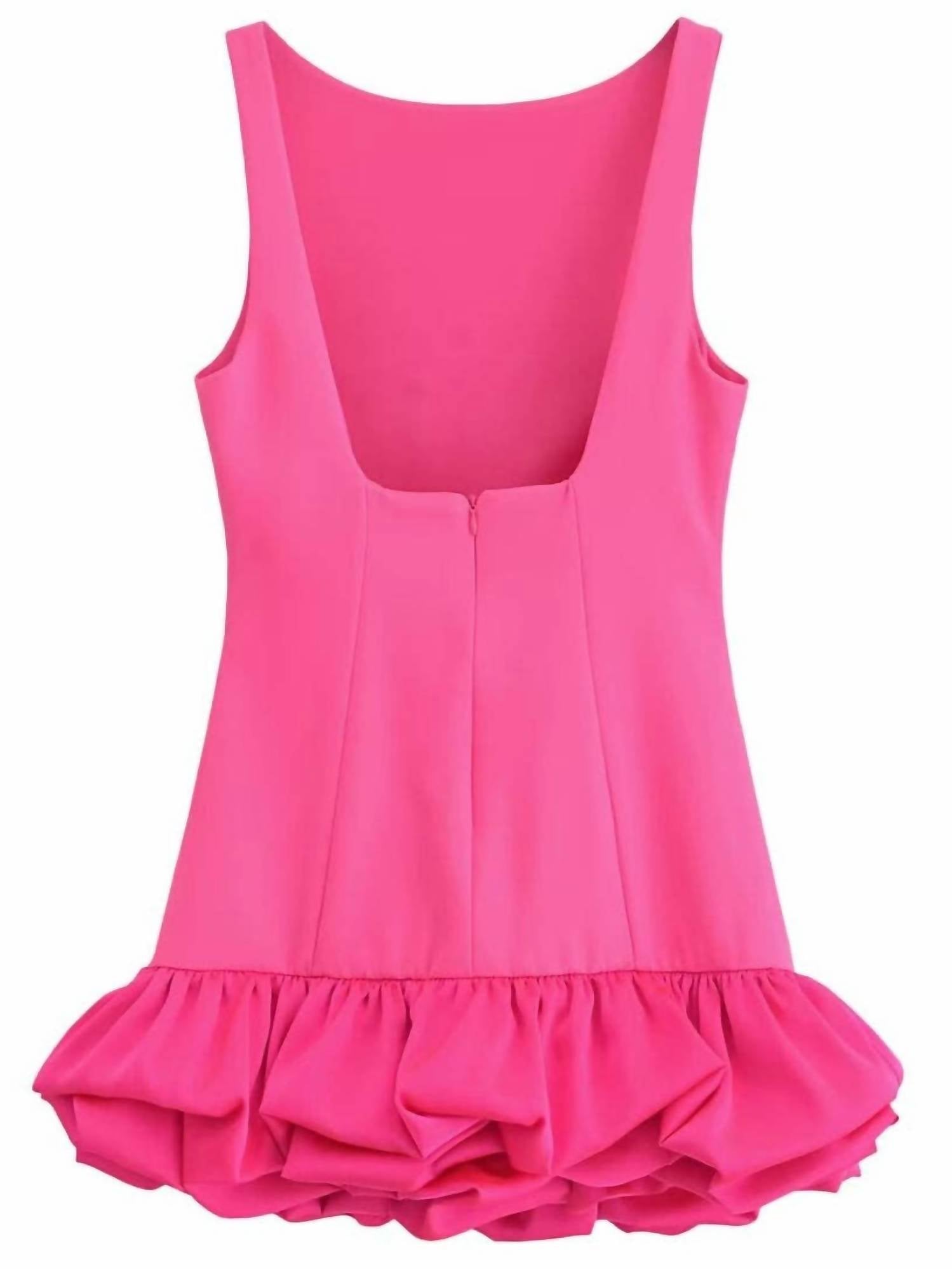 Sweetkama - Women's Mini Bubble Dress