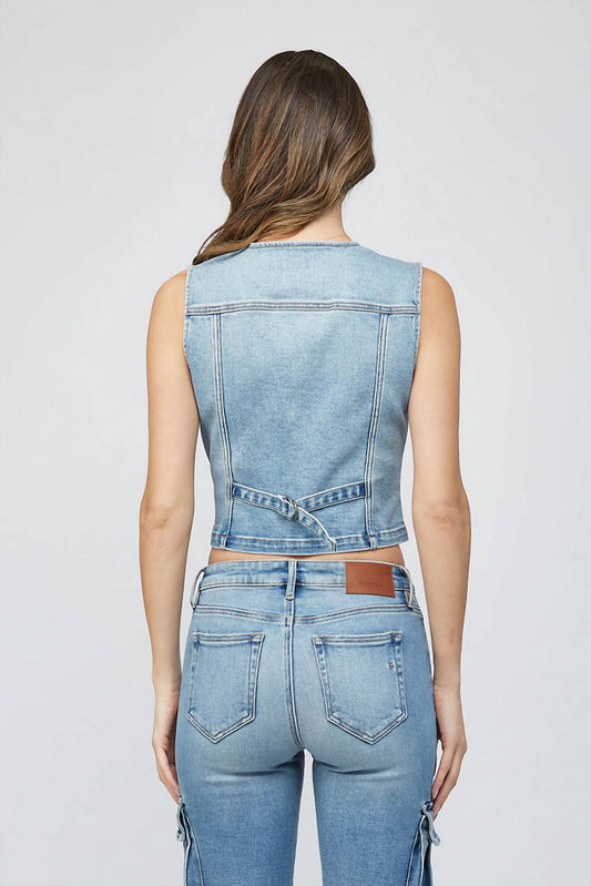 Hidden - Rebel Fitted Denim Vest