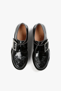 All Black - Women's Woven Solid Luggs Shoes