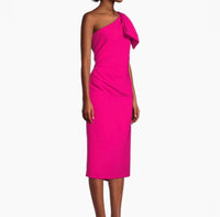 Sachin & Babi - Miranda One-shoulder Sash Midi Dress