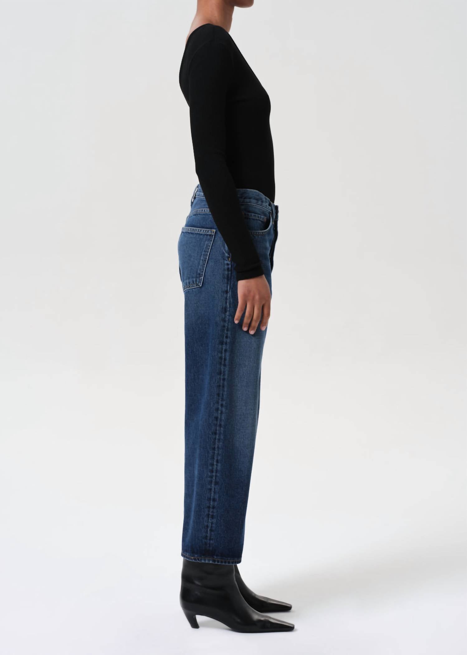 Agolde - Arc Short Wave Jeans