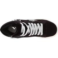 Nina Girls Ima High-top Sneakers in black velvet - kids' sneaker - view 4