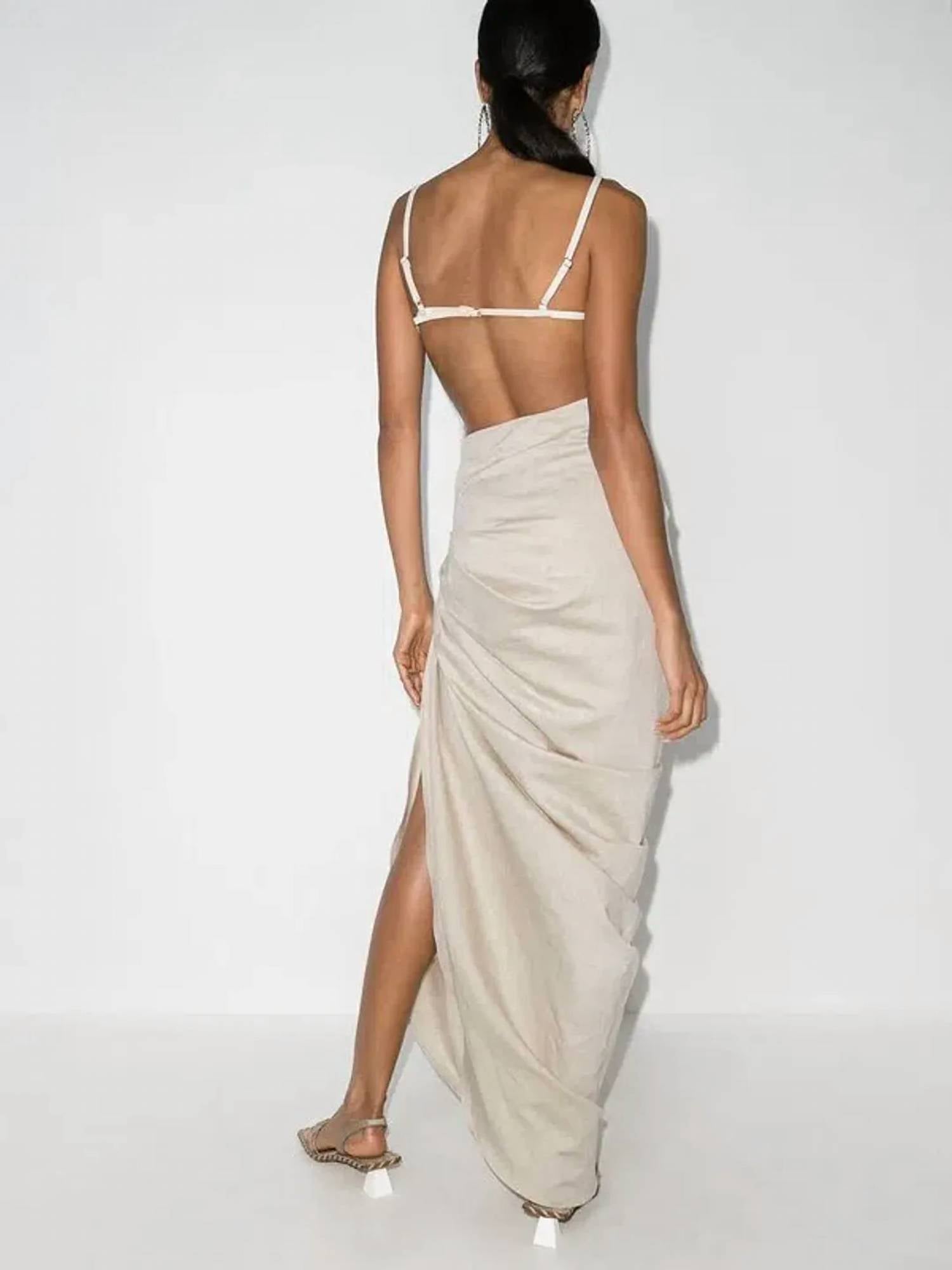 Jacquemus - Sculptural Asymmetrical Dress