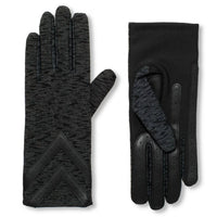 Isotoner - Women’s Smartdri Chevron Touchscreen Gloves