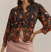 Banjanan - Leonie Button Front Top