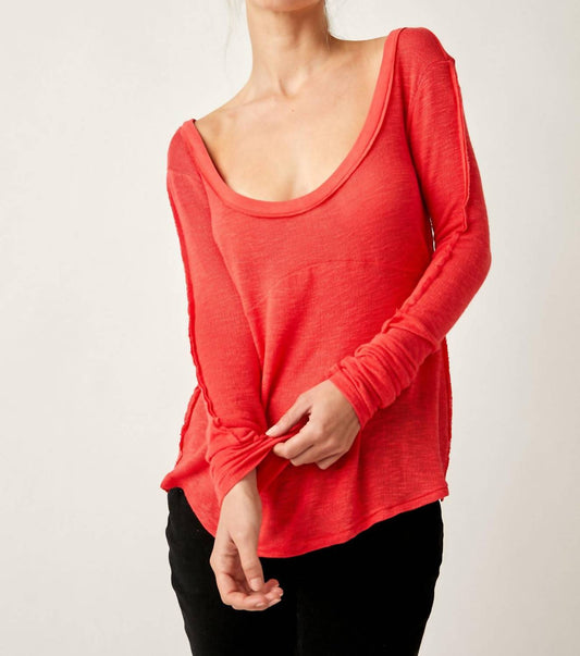 CABIN FEVER LAYERING TOP