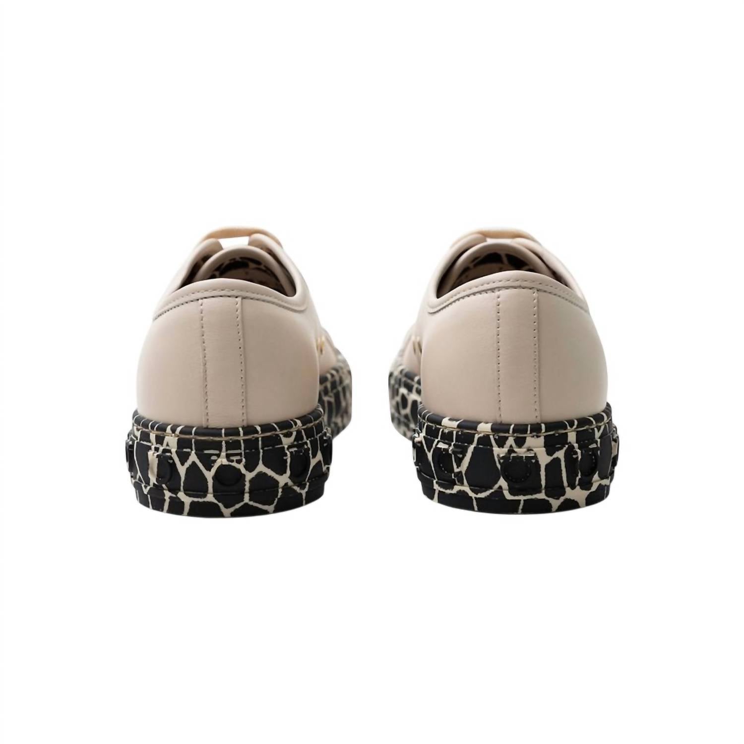 Salvatore Ferragamo - Women's Gancini Printed Sole Sneakers