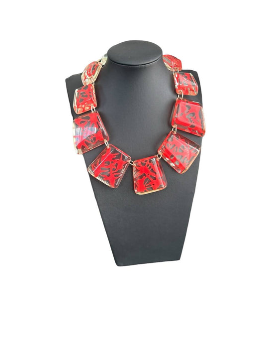 Zenzii - Women's Colorburst Resin Necklace