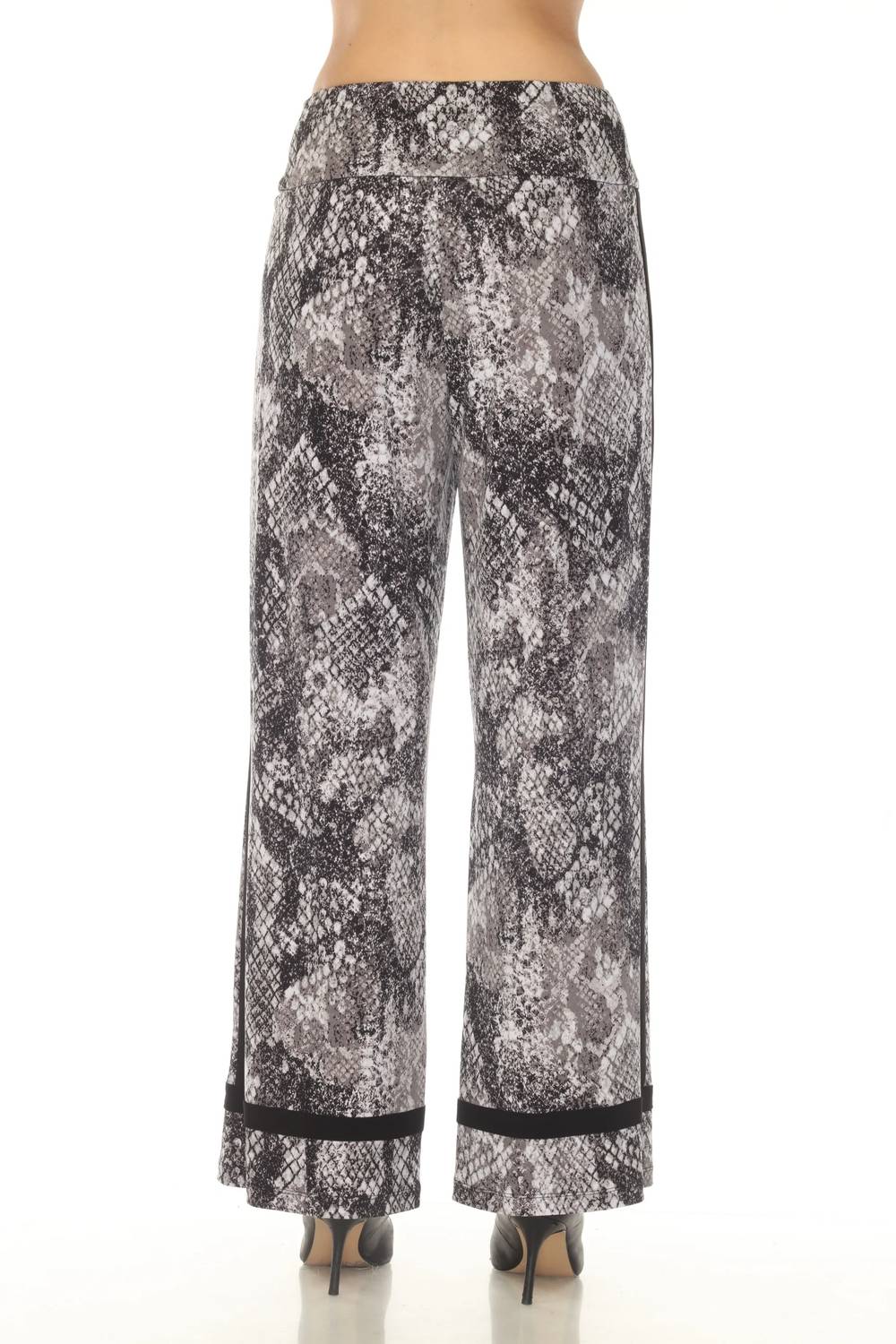 Joseph Ribkoff - Snakeskin Wide Leg Pant
