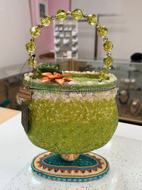 Mary Frances - Salty Beaded Handbag