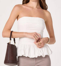 Astr - Ella Strapless Top
