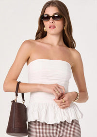 Astr - Ella Strapless Top