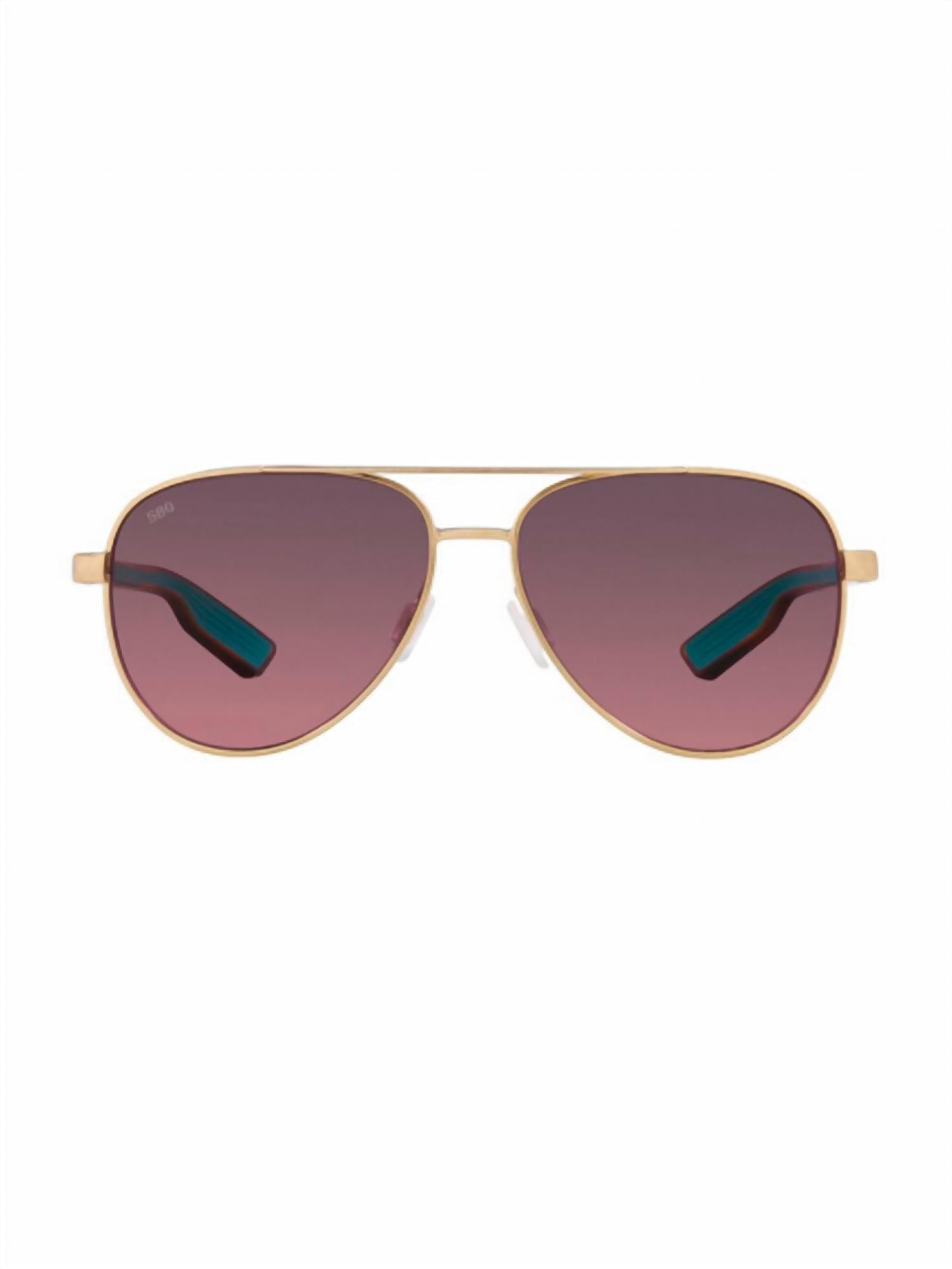Costa Del Mar - Unisex Peli Brushed 580g Sunglasses