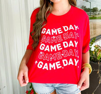 Creative Impressions - Wavy Game Day Tee
