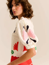 Carolina K - Lara Cropped Blouse