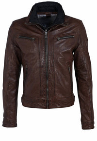 Mauritius - Men's Bain Cf Leather Jacket