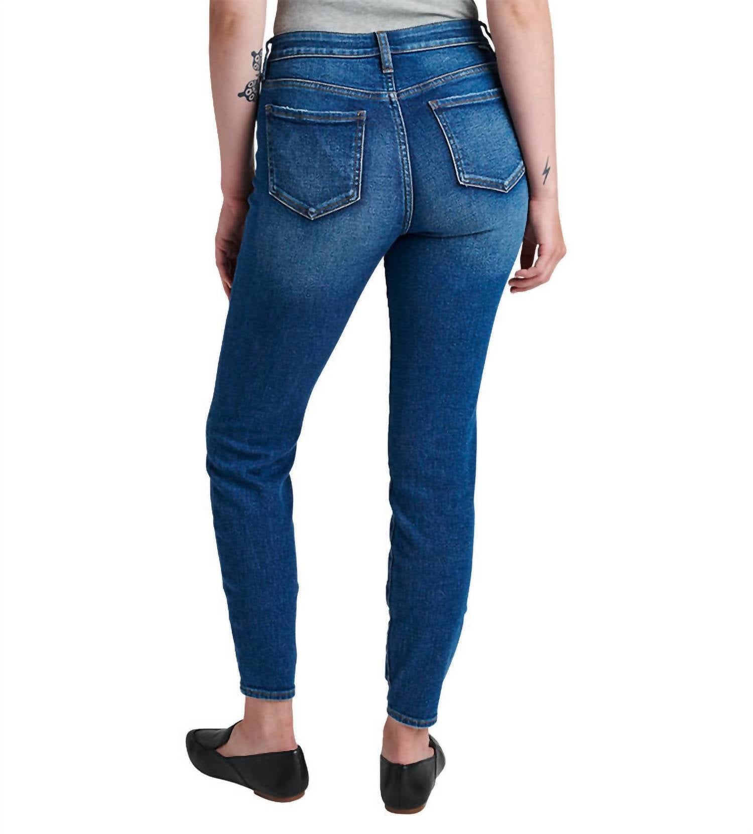 Cecelia Mid Rise Skinny Jean