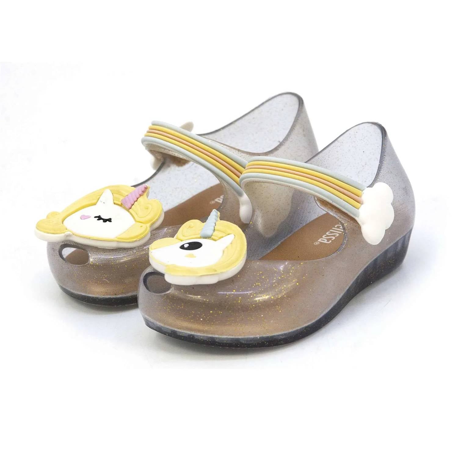 Mini Melissa - Girl's Ultragirl Unicorn Mary Jane Flats