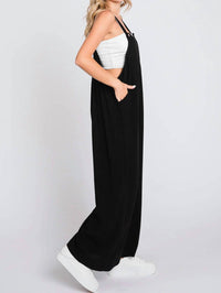 Risen - Linen Wide Leg Overalls